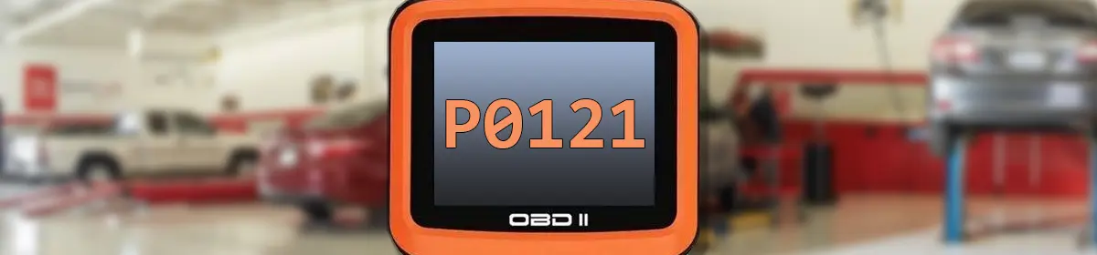 Toyota P0121 Código de erro